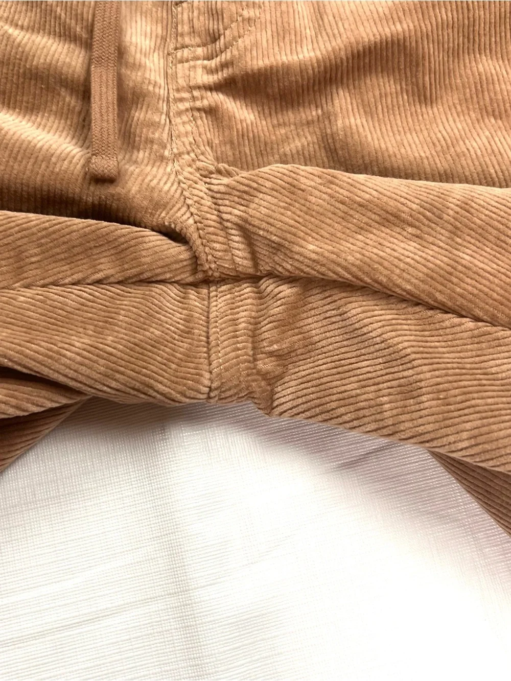 Katin Corduroy Shorts Men's Large Brown Drawstring Surf Casual